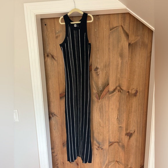 EUC Toteme Curved Rib Tank Midi Dress Sz S - Picture 4 of 9